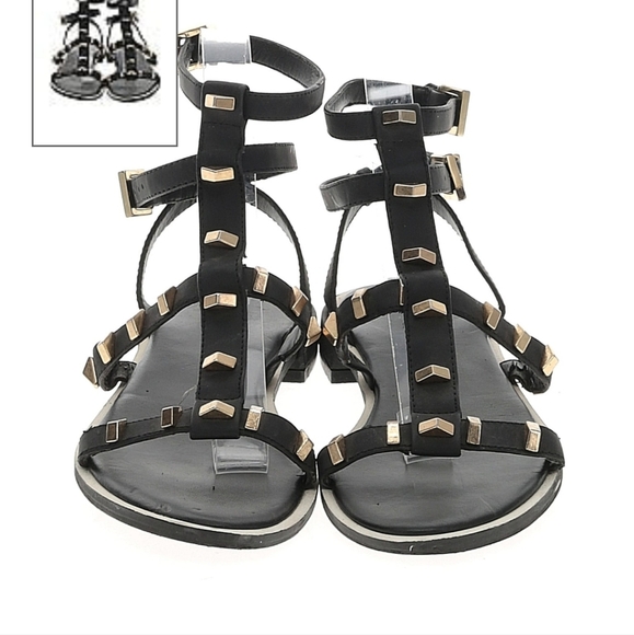 Kenneth Cole Neve studded gladiator sandals 6 - Picture 3 of 6